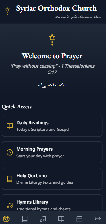 Syrian Church App